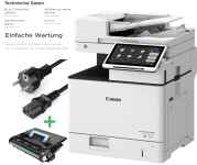 Canon imageRUNNER ADVANCE DX 527i / 527 Multifunktions-Kopierer, schwarz/weiss, Netzwerkdrucker, Scanner, Fax
